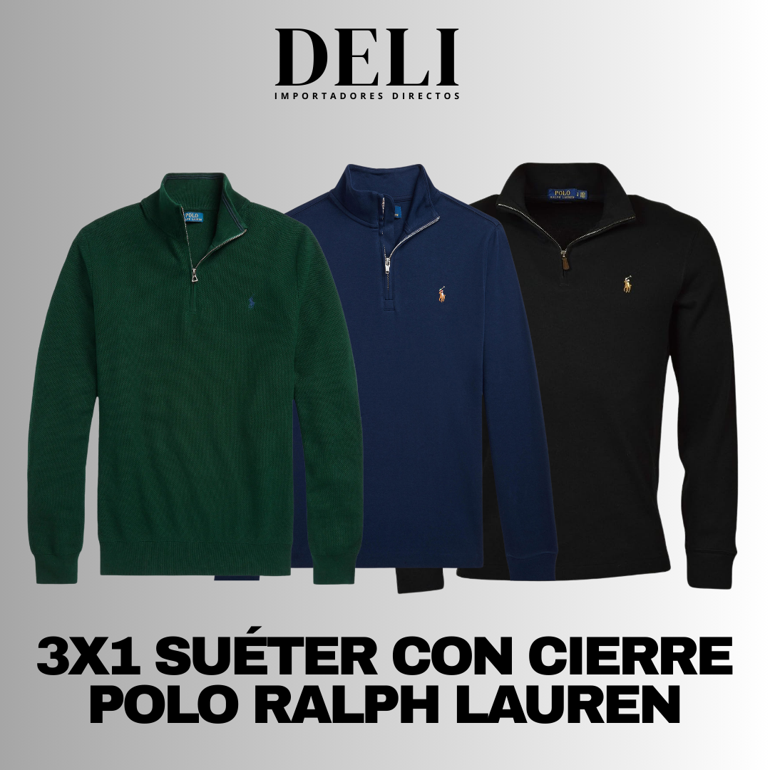 PROMO 3X1 LUXURY CLASSIC | SUETER POLO RALPH LAUREN | CALIDAD IMPORTADA