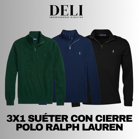 PROMO 3X1 LUXURY CLASSIC | SUETER POLO RALPH LAUREN | CALIDAD IMPORTADA